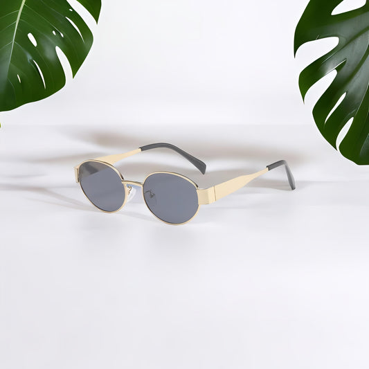 Cosmoir Retro Oval Sunglasses